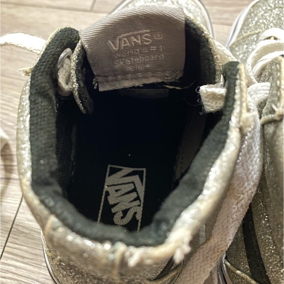 VANS Kids hi-top shoes size 12 - Picture 5 of 6